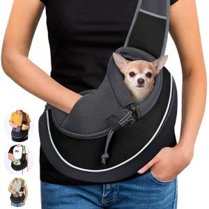 Portable Cross body Pet Carrier Bag