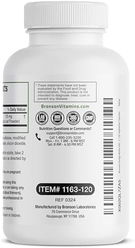 Bronson Ginkgo Biloba Extra Strength Supports Brain Function & Memory Support - Image 7