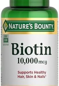 Nature's Bounty Biotin Hair Skin and Nails Vitamins
