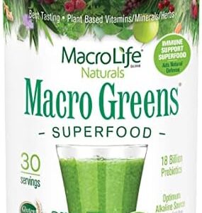 MacroLife Macro Greens Superfood Powder