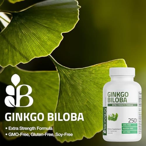 Bronson Ginkgo Biloba Extra Strength Supports Brain Function & Memory Support - Image 3