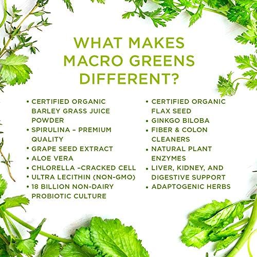 MacroLife Macro Greens Superfood Powder - Image 3
